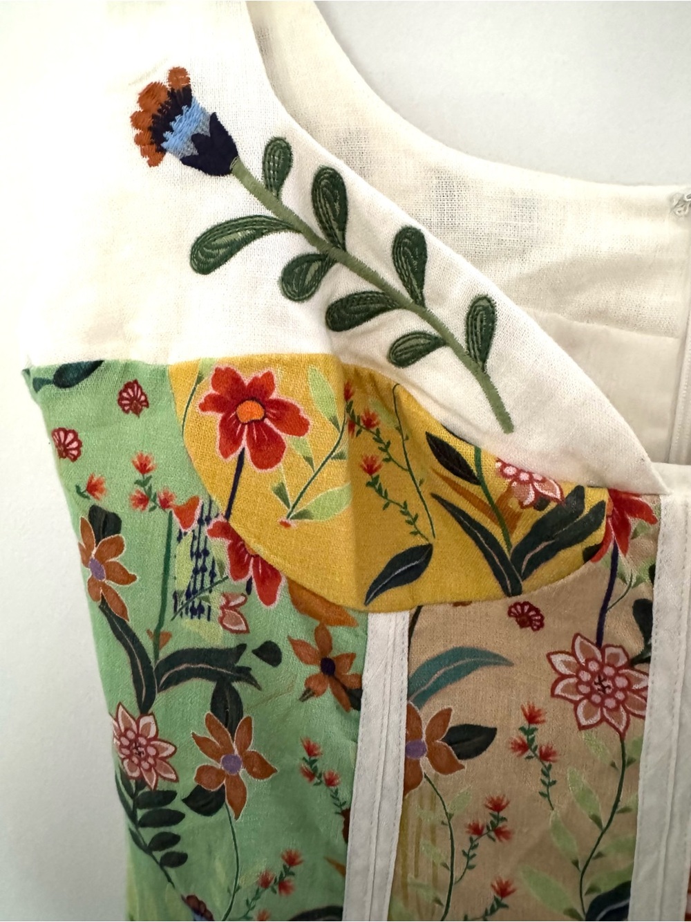 Christian Lacroix Floral Panel Summer Dress - Multicolor. NWOT - Picture 4 of 8